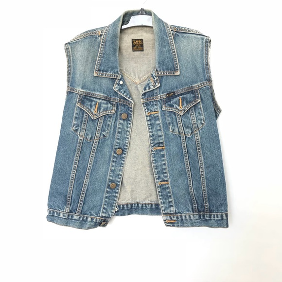 lee denim vest